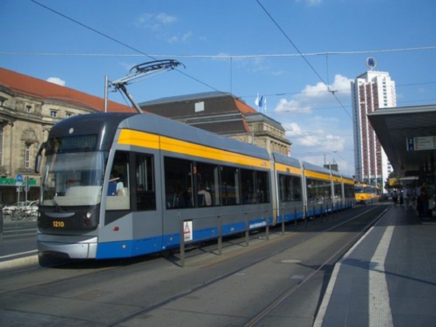 City tour on foot, by S-Bahn and tram - Mädlerpassage and Nikolaikirche: Leipzig’s center in miniature