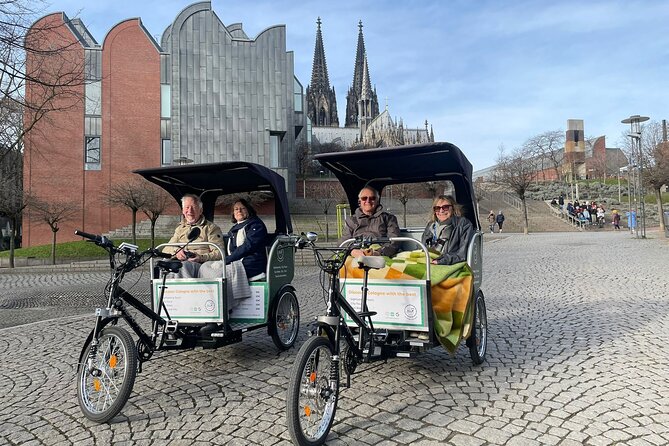 City Tour per Rikscha in Cologne - Why a private rickshaw in Cologne is such a smart use of time