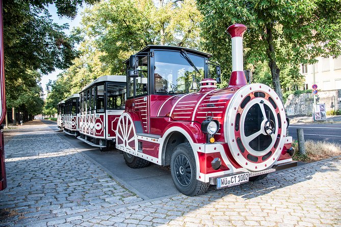 City tour through Würzburg with the Bimmelbahn - Clear English Audio, Headphones, and Speaker Volume