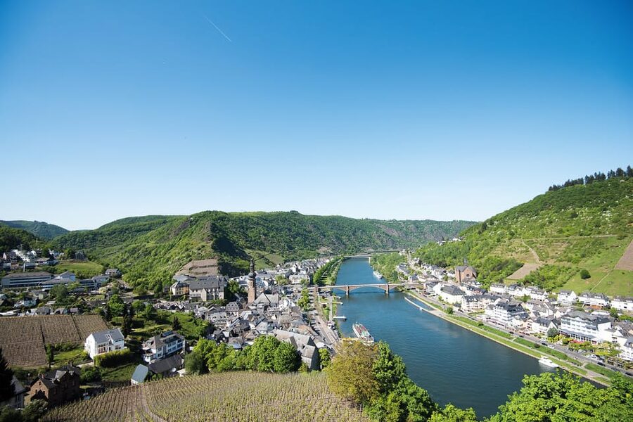 Cochem: KD Panoramic Evening Cruise on the Moselle River - MS Moselprinz at Cochem: boarding, seating, and the quick reality check