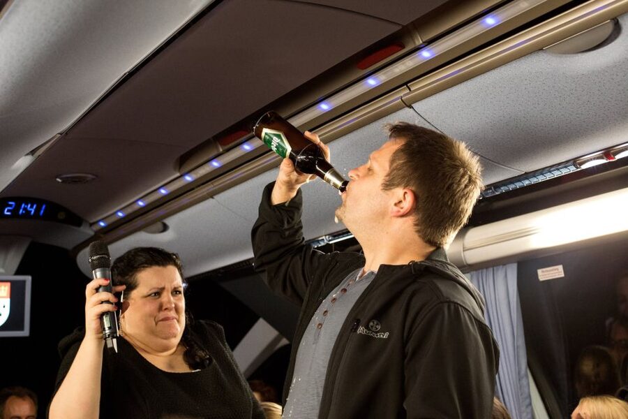 Cologne: 1.5-Hour Comedy Bus Tour - Who is on stage: what the comedians list means for your night