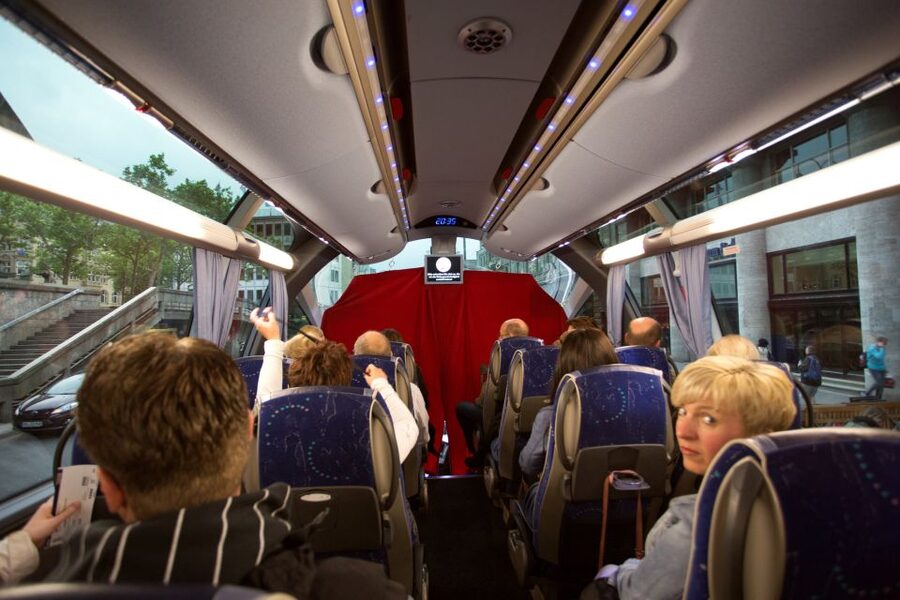 Cologne: 1.5-Hour Comedy Bus Tour - German-only show: how to enjoy it even if your German is limited
