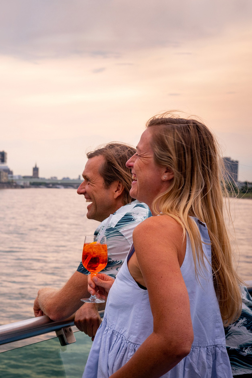 Cologne: 2-Hour Evening Cruise on the Rhine River - Cathedral views and the church lineup along the river
