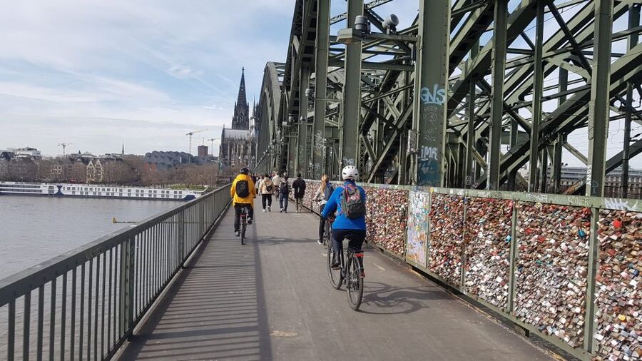 Cologne: 3-Hour Guided Bike Tour - Entering Cologne from Colonia Aktiv, near the Eigelstein Gate