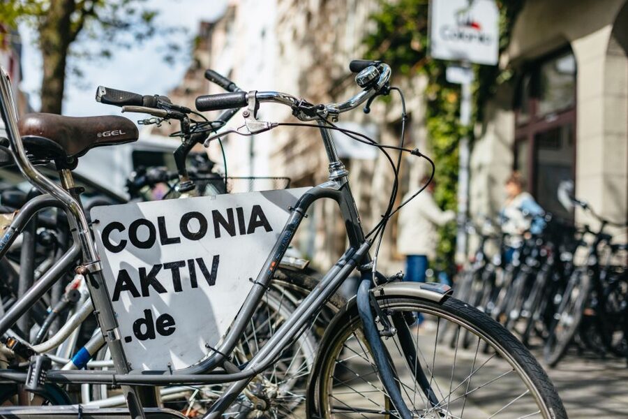 Cologne: Ehrenfeld Street Art Bike Tour - The first guided stretch: finding street art beyond the main route
