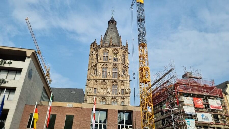 Cologne: Old City Guided Walking Tour - Entering Cologne Cathedral, where Gothic took centuries