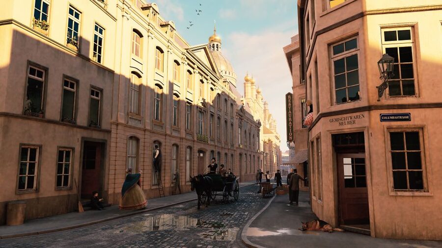 Cologne: Old Town Virtual Reality Walking Tour - St. Kolumba and the post-WWII recovery theme: seeing the city change