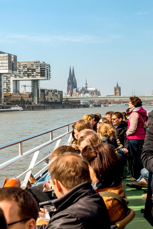 Cologne: Panoramic City Cruise - Cologne Cathedral looks different when you’re floating