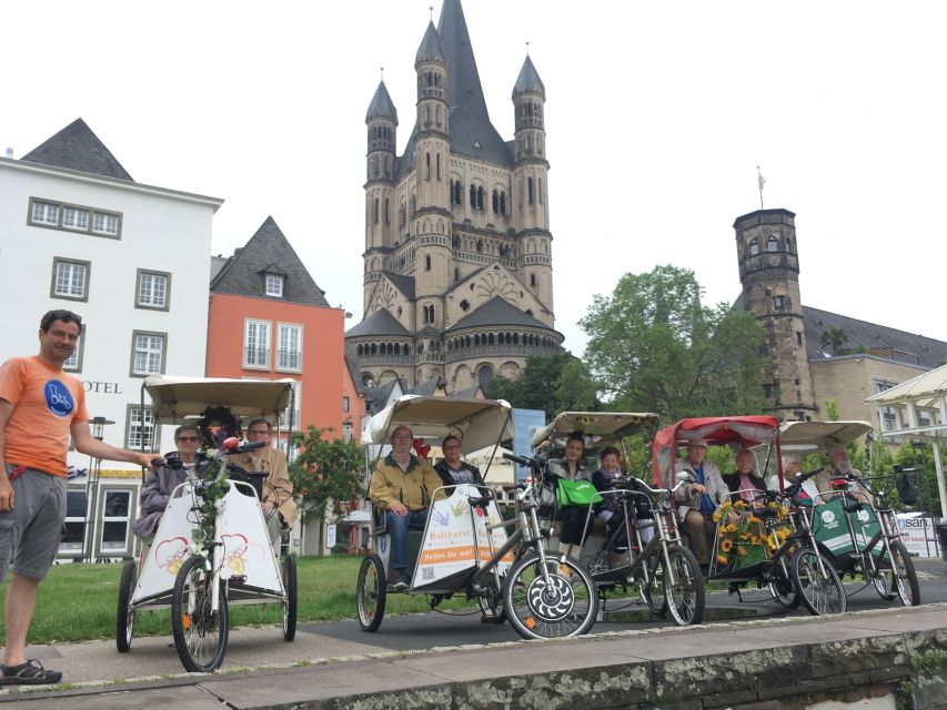 Cologne: Private Rickshaw Tour - Key highlights worth circling