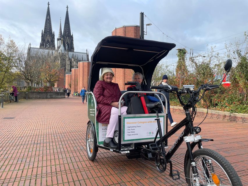 Cologne: Private Rickshaw Tour - Hohenzollern Bridge: the view that ties it all together