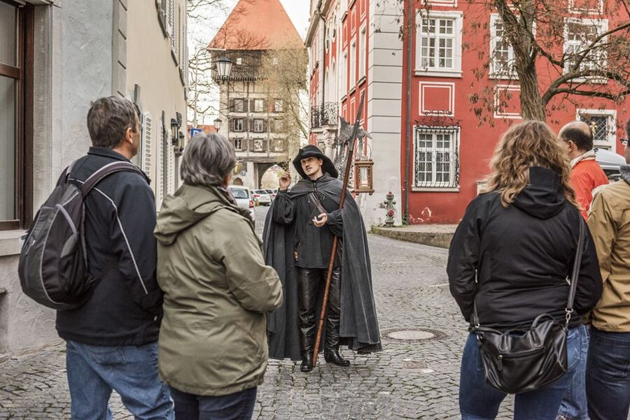 Constance: 1.5-Hour Night Watchman City Tour - Meeting the Night Watchman at Munsterplatz Cathedral