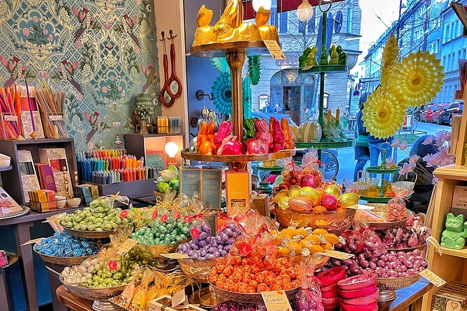 Death and Chocolate: Walking Tour of Munich's Old South Cemetery - Stop 2: Glockenbachviertel Chocolate Shops and Nazi Reminders
