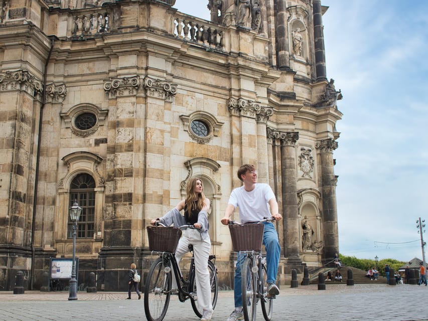 Dresden: Bike Rental - City Bike with Option Children Seat - Picking Up Your Dresden Bike at Neumarkt 2 (QF Passage by the Frauenkirche)