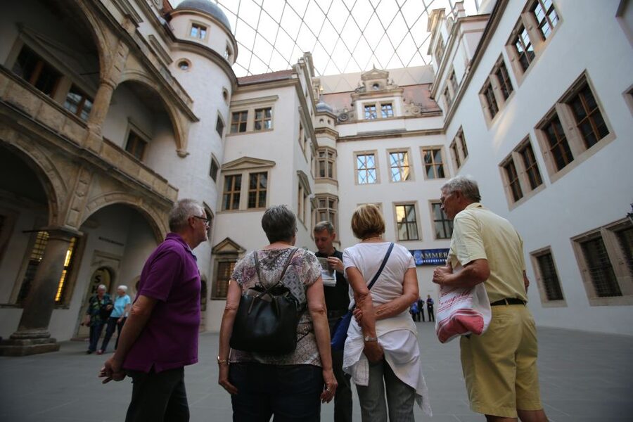 Dresden: Guided City Walk and Panometer Entrance Ticket - Key highlights you will feel right away