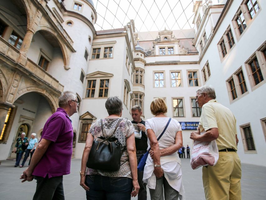 Dresden: Guided City Walk with a Cup of Coffee - Fürstenzug plus Brühl’s Terrace: power shown as art you can read