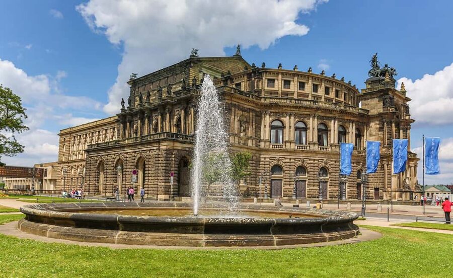 Dresden: Guided City Walk with a Cup of Coffee - Dresden Castle: moving from grand facades to the city’s power center
