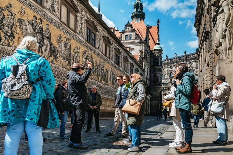 Dresden: Guided Walking Tour and Chocolate Museum Ticket - Getting Started at Dresden Information, Near Neumarkt