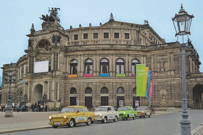 Dresden Live-Guided Self-Drive Trabi Safari City Tour 1h15min - Manual shift reality: what to know before you commit