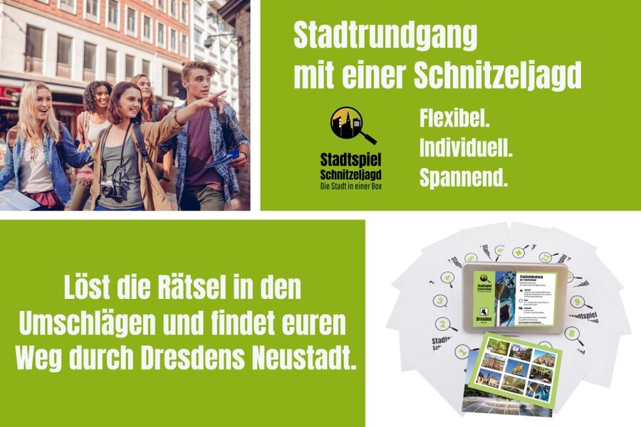 Dresden Neustadt: Scavenger Hunt Self Guided Tour - How the 11 Envelopes Become Your Route Plan