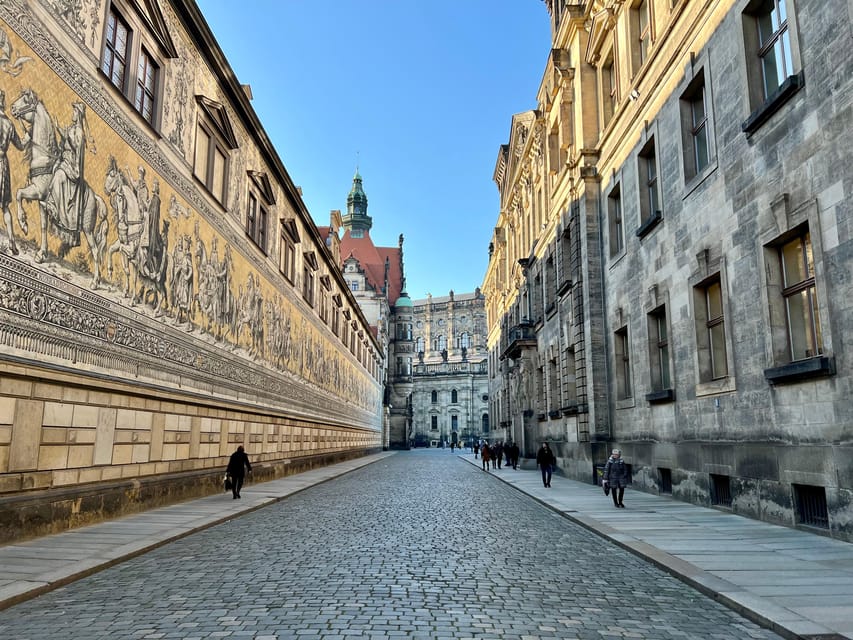 Dresden Old Town - Guided Walking Tour in English - Brühlsche Terrasse and Semperoper, Elbe Views With a Theater Heart