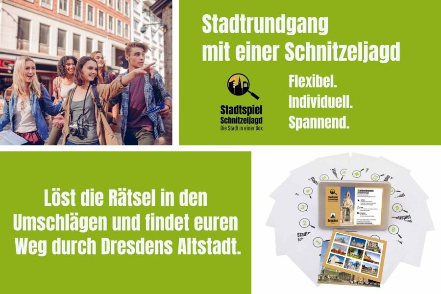 Dresden: Old Town Self-Guided Scavenger Hunt Tour - How the information cards and emergency envelope help you learn