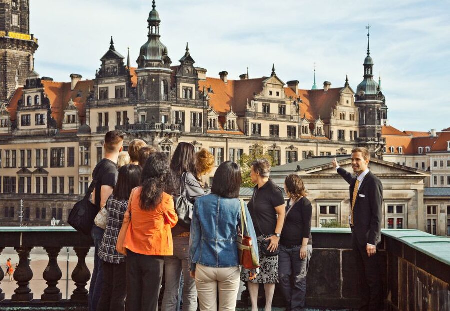 Dresden: Semperoper and Royal Castle - Royal Palace museums in the Saxon Louvre style