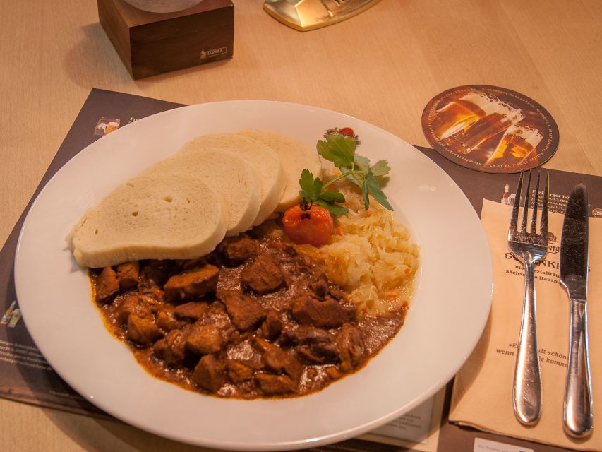 Dresden: Walking Tour with a Night Watchman and Meal - The Saxon Meal at Freiberger Schankhaus: What You Actually Get