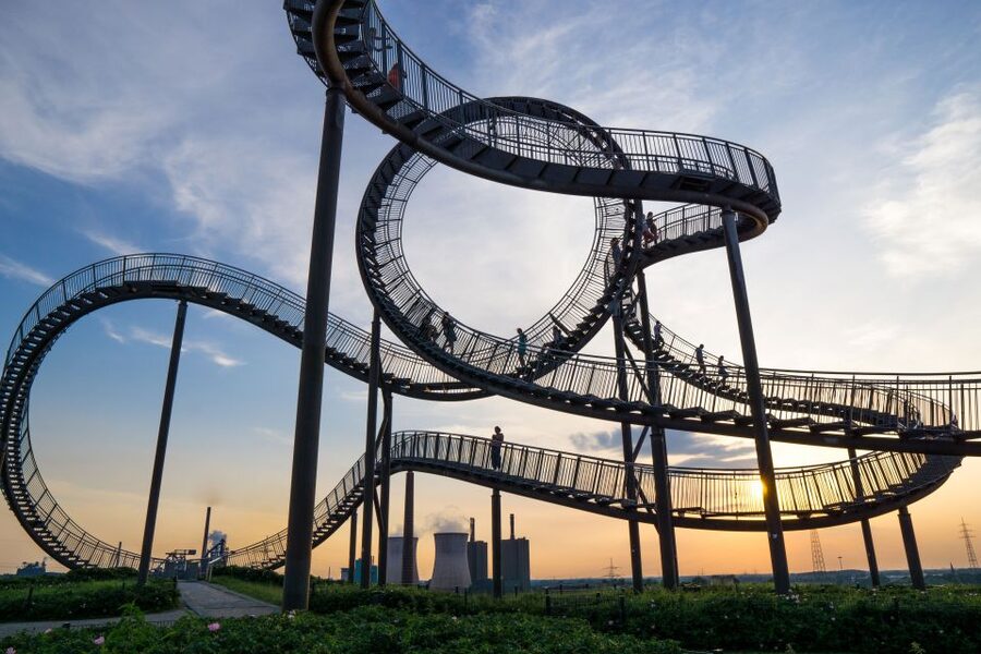 Duisburg: Guided Evening Tour at "Tiger and Turtle" - Price and value: how $16 adds up for an hour at night