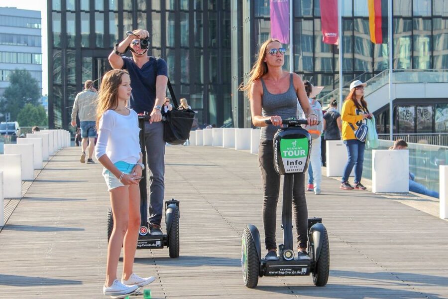 Düsseldorf: Classic City Segway Tour - Rheinkniebrücke and the Rhine Meadows: The River Views You Can’t Rush
