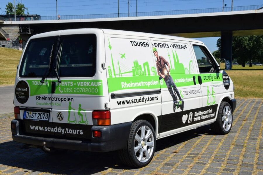Düsseldorf: E-Scooter City Tour - Key highlights to look forward to