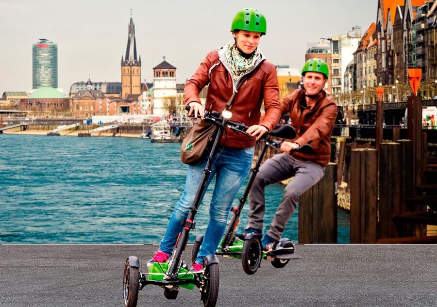 Düsseldorf: E-Scooter City Tour - Why a Scuddy e-scooter tour fits Düsseldorf so well