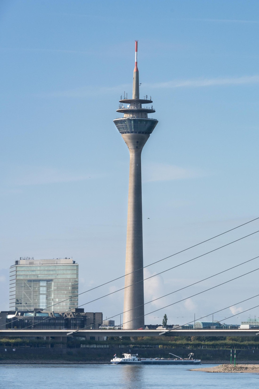 Düsseldorf: Rhine Tower Adult Entry - Timing for sunset and night views
