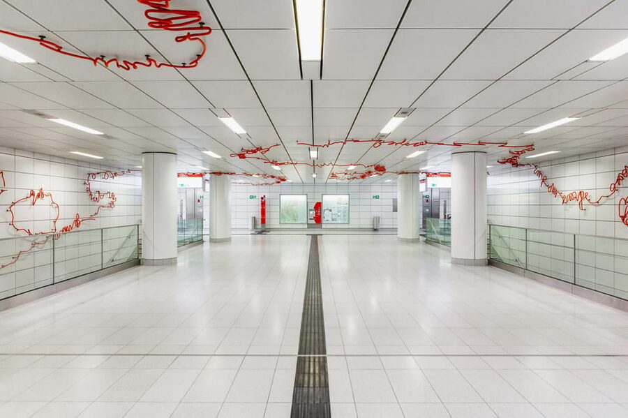 Düsseldorf: The Wehrhahn Line Metro Guided Tour - Where to meet on the ground: Pempelforter Straße access
