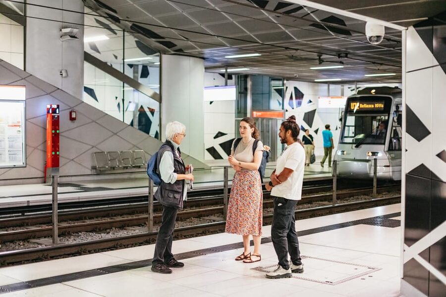 Düsseldorf: The Wehrhahn Line Metro Guided Tour - Metro ticket reality: what you must do before meeting