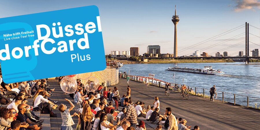 DüsseldorfCard Plus - Free VRR and VRS Transit, Plus RE, RB, and S-Bahn in 2nd Class