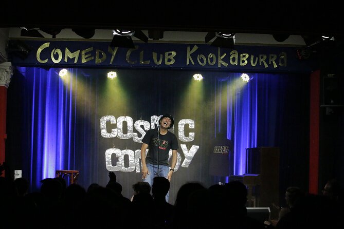 English Comedy Show with Pizza and Shots in Central Berlin - Seats, room layout, and why the back still works