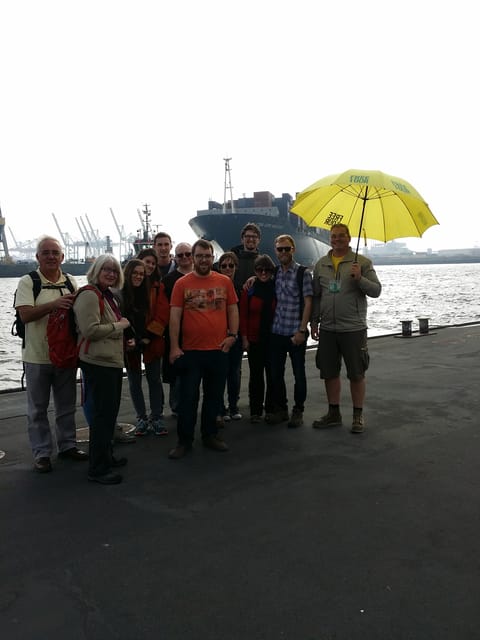 English Harbor&St. Pauli Pay-What-You-Want Walking Tour - Entering Hamburg Harbor from Landungsbrücken nr. 5