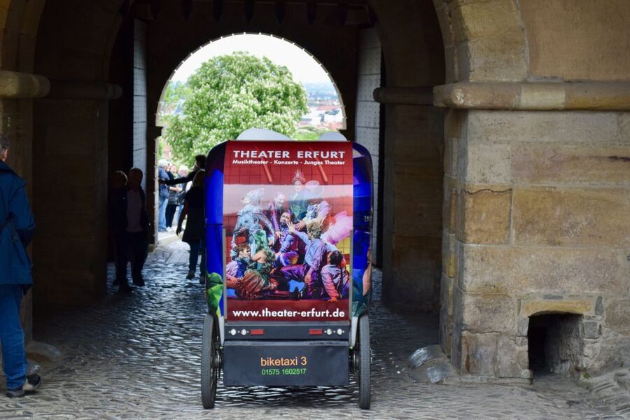 Erfurt: Guided Petersberg Citadel Tour by E-Rickshaw - From Fischmarkt to Petersberg, fast and comfortable