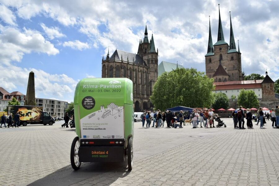 Erfurt: KiKa TV Characters Kids Tour by Pedicab - The Pedicab Ride: A Comfortable Pace for Kids and Adults