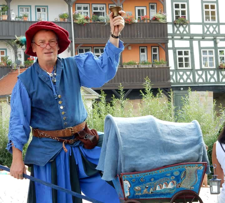 Erfurt: On the road with the Brückenkrämer. Walking tour with anniversary tasting. - Why the Brückenkrämer theme works so well in Erfurt
