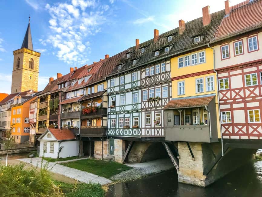 Erfurt: On the road with the Brückenkrämer. Walking tour with anniversary tasting. - Over and under the Krämerbrücke arches, the part you will remember
