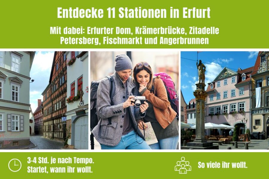 Erfurt: Schnitzeljagd, selbstgeführte Highlights-Tour - Getting your box and starting in Erfurt without a guide