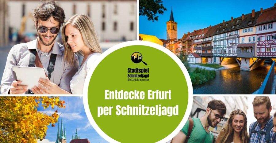 Erfurt: Schnitzeljagd, selbstgeführte Highlights-Tour - Starting with Erfurter Dom, then walking the historic core