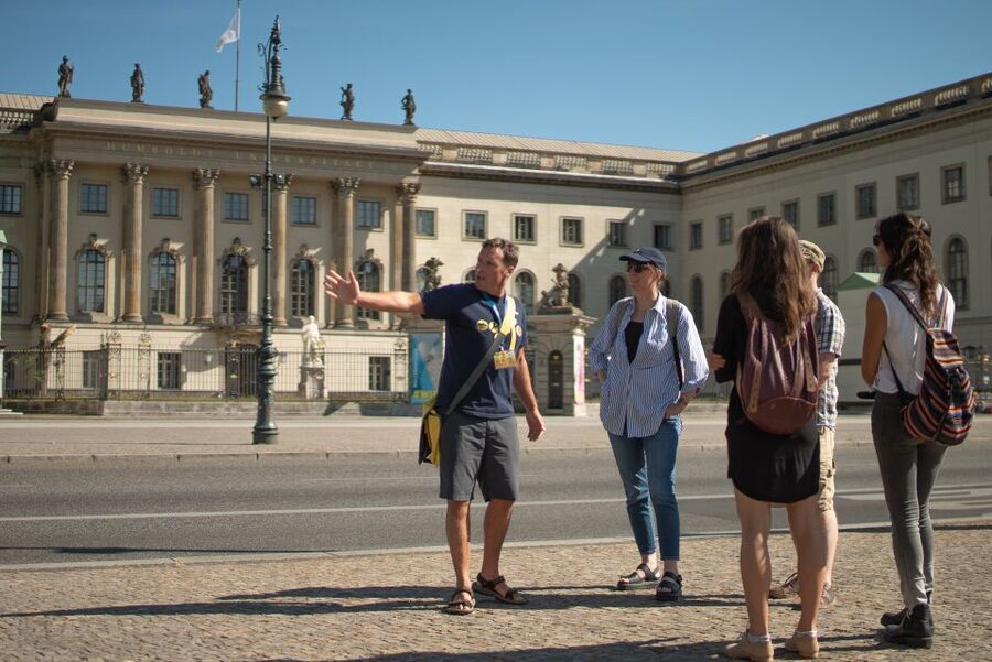 Explore Berlin: Walking Tour of All The Iconic Sites - Gendarmenmarkt: A Beautiful Square With a Sharp Historical Neighbor