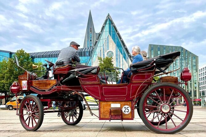 first electrical carriage in town - guided City Tours - Leipzig - Where you meet and how long you have