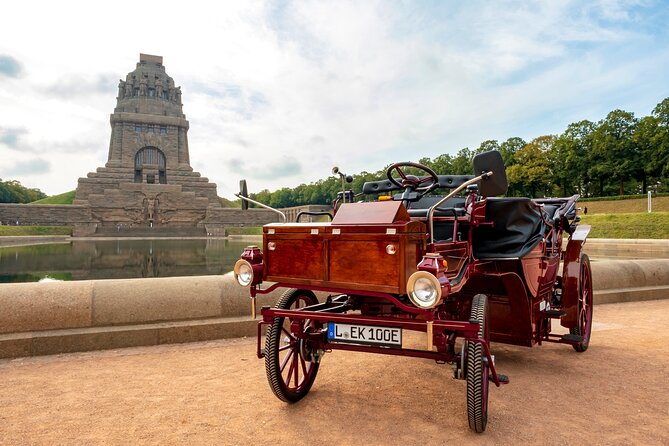 first electrical carriage in town - guided City Tours - Leipzig - The ride experience: comfortable, but watch the two-seat setup