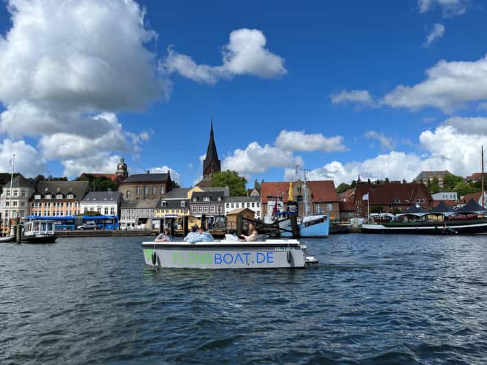Flensburg: E-Boat rent - Price and value: what $57 per group really buys you