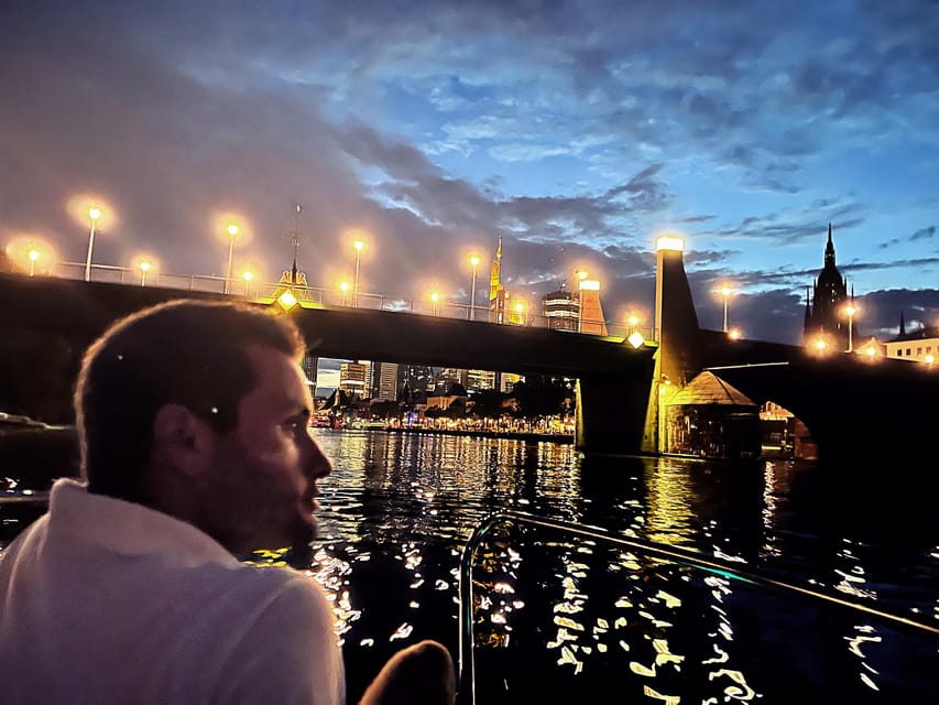 Frankfurt: Private Romantic Skyline Boat Tour - Eiserne Steg, the bridge moment that anchors your photos