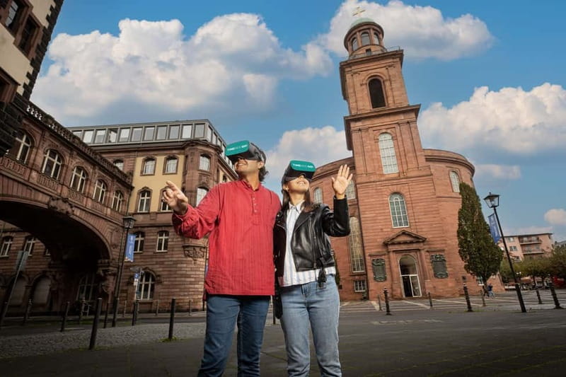 Frankfurt: Walking Tour - discover the city with VR glasses - Before You Start at TimeRide: Setup, Timing, and How the Tour Flows