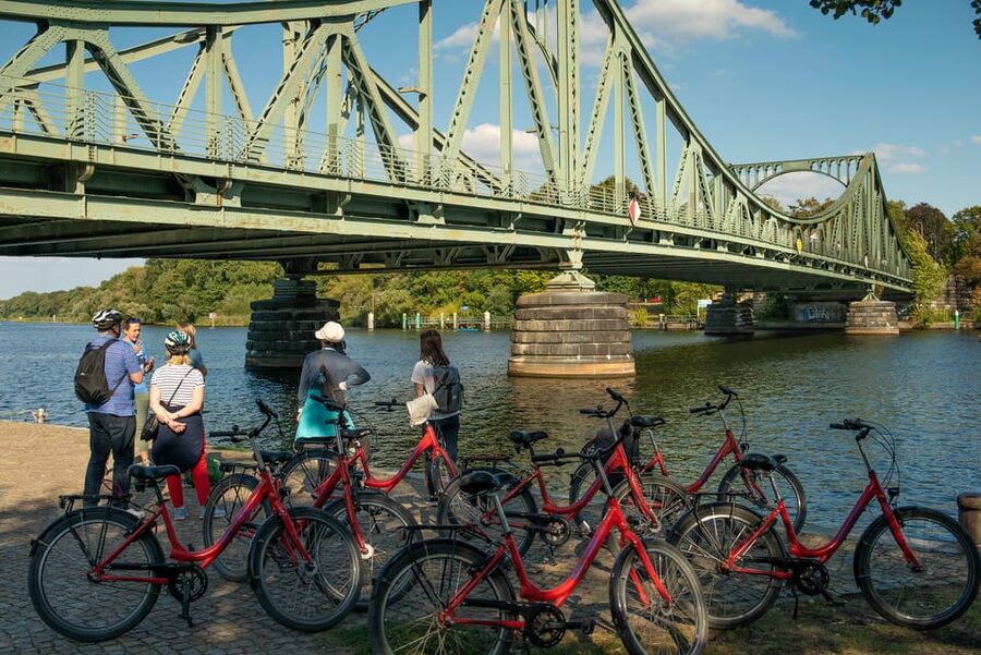 From Berlin: Gardens & Palaces of Potsdam Bike Tour - Glienicke Bridge and the borderland feeling of the Cold War